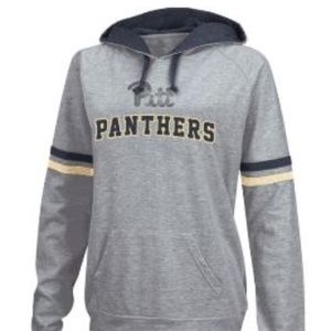 Pitt Panthers Women's Chalk Hooded Pullover